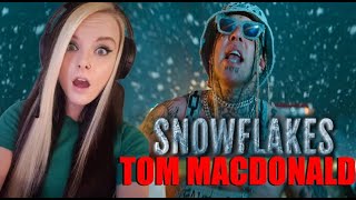 Tom Macdonald  Snowflakes Official Video REACTION [upl. by Tjon]