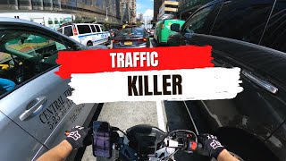 Honda Grom NYC TRAFFIC KILLER [upl. by Amihsat]