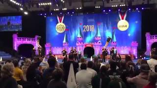 2018 UCA College Nationals Finals Performance  Iowa Western Cheerleading [upl. by Middendorf]