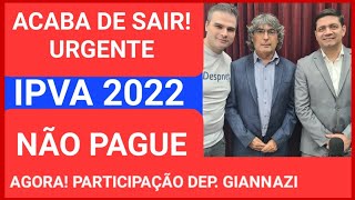 TODO PCD DEVE VER ESTE VÍDEO IPVA 2022 URGENTE ASSISTA [upl. by Karia535]