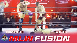 Bomaye FC Vs WTF FC  MLW Fusion  Major League Wrestling  mlw mlwfusion wrestling [upl. by Laurinda]