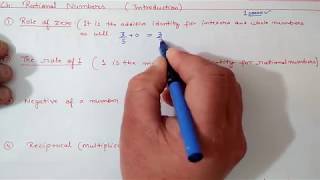 Rational Numbers  Full Chapter Explanation NCERT Solutions  Class 8 Chapter 1 [upl. by Vern]