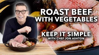 How To Make Roast Beef With Vegetables  Keep It Simple [upl. by Hafeenah]