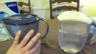 Brita Water filter Jug review of the Marella XL versus the Elemaris XL comparison Maxtra technology [upl. by Burra]