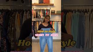 How to style skin fit Jeans 😩 fashion kerala malluscomedy style [upl. by Onafets]