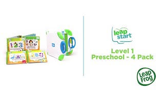 LeapStart Level 1 Preschool Activity Book 4Pack Bundle  Demo Video  LeapFrog® [upl. by Tabbitha900]