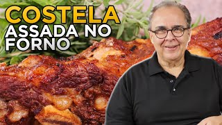 A MELHOR Costela Assada no Forno  Chef Taico [upl. by Eselahs]