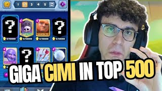 NUOVO GIGANTE CIMITERO IN TOP 500 ARCIERI EVO DA NERFARE  CLASH ROYALE ITA [upl. by Ahsillek]