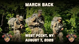 West Point Class of 2027 March Back [upl. by Nosrettap]