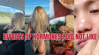 MTF Transgender  Effects Of Hormones I Didn’t Like [upl. by Venditti]