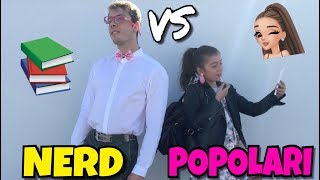 NERD VS POPOLARI A SCUOLA [upl. by Eceinert]