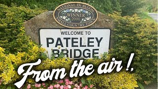 Pateley Bridge from the air [upl. by Kihtrak]