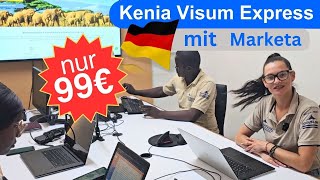 Kenia Visum beantragen mit Marketa  deutsch [upl. by Tezzil]