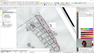 08  disegnare le Unità stratigrafiche  come usare il GIS [upl. by Aicsile]