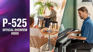 Yamaha P525 Digital Piano Overview [upl. by Ardnusal]