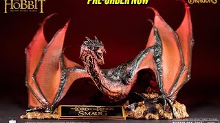 New McFarlane toys the hobbit Smaug dragon collectible figure revealed preorder info [upl. by Claus]