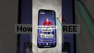 How to get FREE ROBUX no scam 💰 shorts robux [upl. by Chaiken]