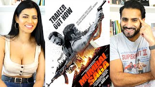 MUMBAI SAGA TRAILER REACTIONREVIEW  John Abraham  Emraan Hashmi  Suniel Shetty  Kajal Aggarwal [upl. by Estrin]