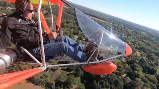 Bill Flies The Pattern Aerolite 103 Ultralight [upl. by Germin]