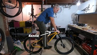 Bike Setup  Effective Top Tube and Reach [upl. by Aylward349]