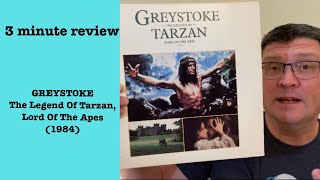 3 minute movie review  GREYSTOKE The Legend Of Tarzan Lord Of The Apes 1984 [upl. by Nnateragram]