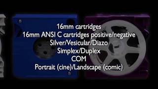 Mach7380 HDX Microfilm Reference Archive Scanner [upl. by Seavey]