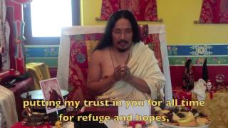 Chod retreat with Chodpa Lama in France [upl. by Gnirol]