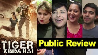 Tiger Zinda Hai Public Review  Salman Khan Katrina Kaif  First Day First Show [upl. by Betta]