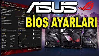 ASUS Anakart Bios Ayarları ve Yaşanan Sorunlar [upl. by Vedette500]