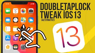 DoubleTapLock Tweak Alternative İOS13 Türkçe Best Cydia Tweaks [upl. by Ahsahs]