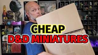 Unboxing Cheap Miniatures for Dungeons amp Dragons  DampD Miniatures Alternatives [upl. by Novihc]