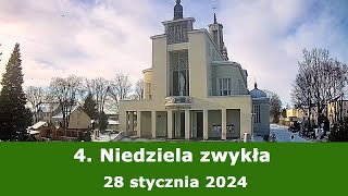 2801 g1000 Msza święta na żywo  4 Niedziela zwykła  NIEPOKALANÓW – bazylika [upl. by Anahsed]