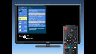 Panasonic VIERA  Connecting to Optional Network WiFi [upl. by Cayla]