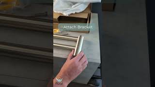 Avail Double Towel Rail and Grab Rail Unboxing and Assembly [upl. by Aienahs]