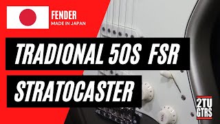 Fender MIJ Traditional 50s FSR 2018 Stratocaster Inca Silver [upl. by Woodley]