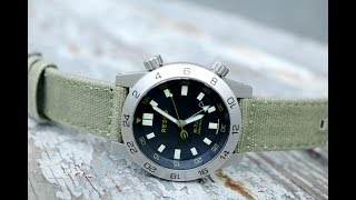 Resco RTAC  Good looking but expensive GMT Diver [upl. by Kelton850]