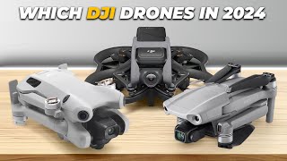 Top 5 Best DJI Drones 2024  Best DJI Drones from Beginner to Pro you Can Buy in 2024 [upl. by Lundin]