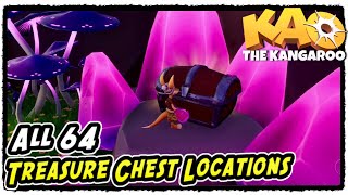 Kao The Kangaroo All 64 Treasure Chest Locations [upl. by Daj199]