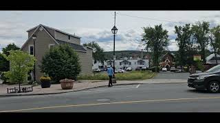 A quick walk in Downtown Edmundston NB [upl. by Enrobyalc207]