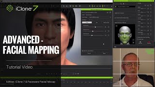 iClone Faceware Facial Mocap Tutorial  Advanced  Facial Mapping [upl. by Atikel182]