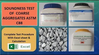 Soundness Test of Aggregate ASTM C88 AASHTO T104 [upl. by Epperson803]