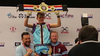 England Boxing National Junior Championships 2023 Finals day highlights [upl. by Aseeral]