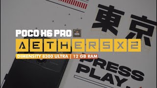 AETHERSX2 POCO X6 PRO 5G TEST  SETTING ANTI LAG [upl. by Enieledam]