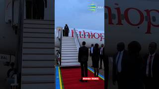 🔴SSudans President Salva Kiir has arrived in Kigalito attend the inauguration of President Kagame [upl. by Honig]