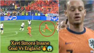 Xavi Simons Goal Vs Netherlands  England Vs Netherlands Highlights  Euro 2024 [upl. by Trudy]