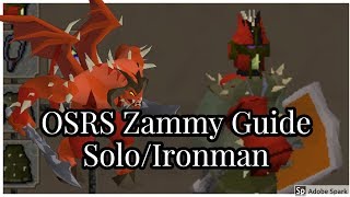 OSRS ZamorakKril Tsutsaroth Solo Boss Guide Ironman [upl. by Yssim206]