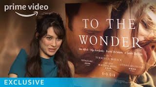 Olga Kurylenko To the Wonder Interview  Prime Video [upl. by Aennaej]