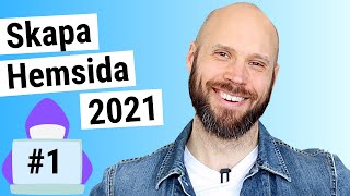 Skapa Hemsida 2021  DEL 1 Bygg din egna hemsida steg för steg med Wordpress amp Loopia [upl. by Khajeh]