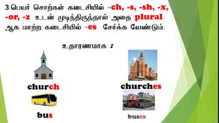 🙏🙏🙏English Spelling Rules in Tamil Part 1 singular and plural rules [upl. by Upshaw]