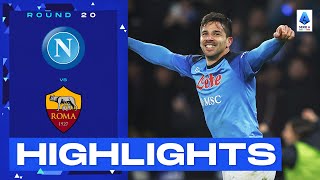 NapoliRoma 21  Simeone clinches late win for Napoli Goals amp Highlights  Serie A 202223 [upl. by Orrocos291]